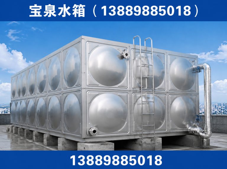 和平区组合式不锈钢水箱展示图